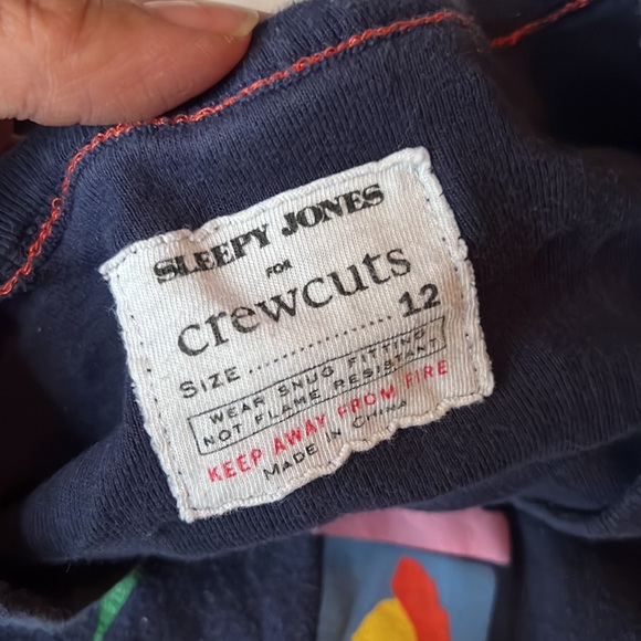 Bundle of 2 Pajamas Sleepy Jones x Crewcuts 12 - Picture 3 of 9
